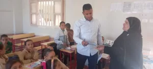 زيارات مكثفة لمدير إدارة قوص وفريق المتابعة للوقوف على انتظام العملية التعليمية في المدارس 57 - جريدة المساء