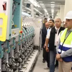 "شيمي " يتفقد تجارب تشغيل مصنع "غزل ١" الجديد بشركة غزل المحلة..المصنع على مساحة ٦٢ ألف متر ويضم نحو ١٨٣ ألف مردن 24 - جريدة المساء "شيمي " يتفقد تجارب تشغيل مصنع "غزل ١" الجديد بشركة غزل المحلة..المصنع على مساحة ٦٢ ألف متر ويضم نحو ١٨٣ ألف مردن 23 - جريدة المساء