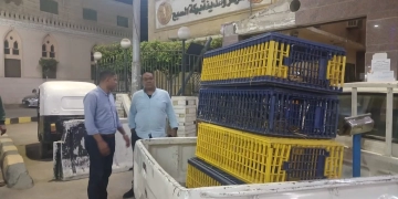 حملات لإزالة الإشغالات بشوارع المنوفية .. لإعادة الانضباط وفرض سيادة القانون 2 - جريدة المساء حملات لإزالة الإشغالات بشوارع المنوفية .. لإعادة الانضباط وفرض سيادة القانون 1 - جريدة المساء