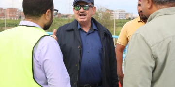 رئيس صرف الإسكندرية يتفقد محطة معالجة خورشيد أثناء النوة 2 - جريدة المساء رئيس صرف الإسكندرية يتفقد محطة معالجة خورشيد أثناء النوة 1 - جريدة المساء