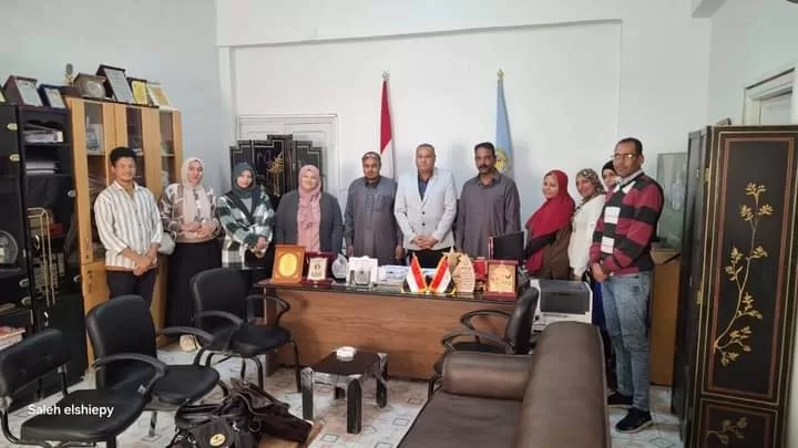 مدير الشباب والرياضة بمطروح يستقبل أعضاء كيان رواد المحافظات الحدودية 15 - جريدة المساء