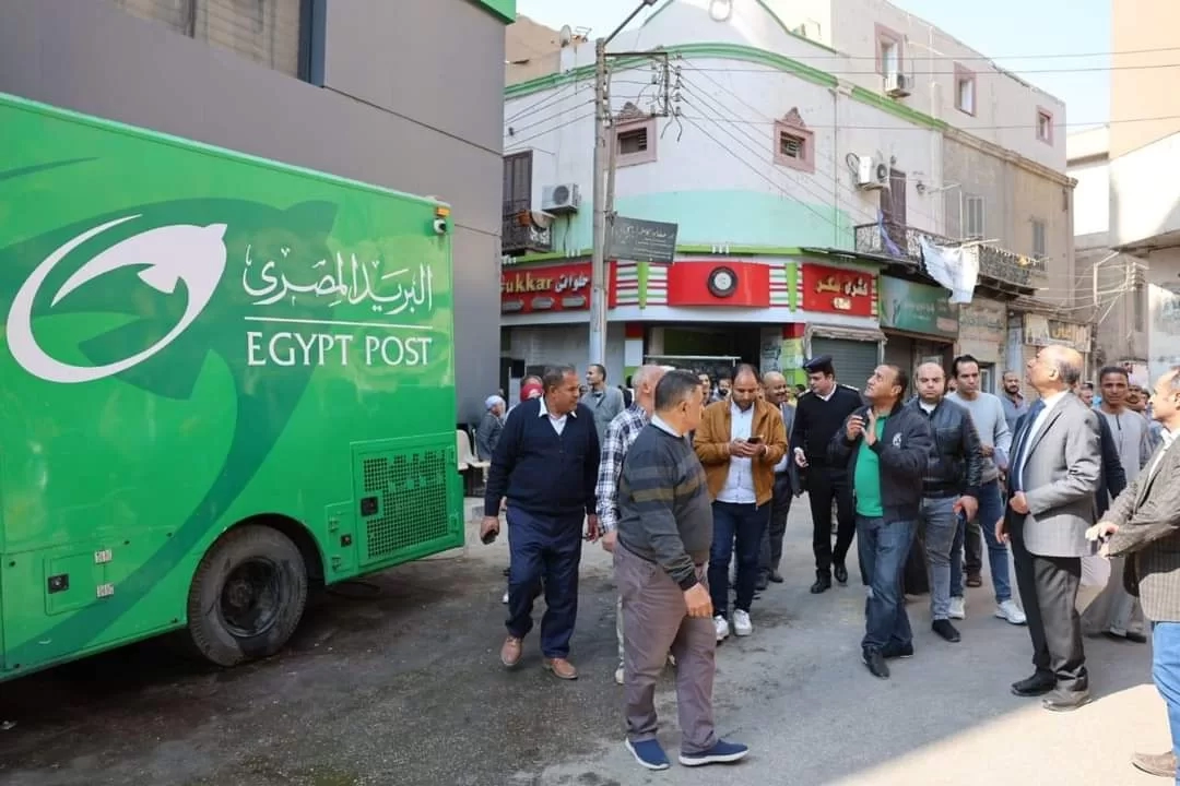 "كدواني" يتفقد تطوير مكتب بريد المنيا 17 - جريدة المساء