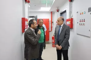 "كدواني" يتفقد تطوير مكتب بريد المنيا 19 - جريدة المساء