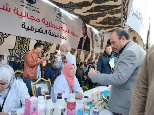 مستقبل وطن الشرقية ينظم .. قافلة بيطرية مجانية بقرية "المعالي" بمنيا القمح 50 - جريدة المساء