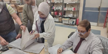 الصحة: فريق الحوكمة والمراجعة الداخلية اوصي بتكثيف زيارات إدارة الكلى بمديرية صحة مطروح لمستشفى الضبعة المركزي 2 - جريدة المساء الصحة: فريق الحوكمة والمراجعة الداخلية اوصي بتكثيف زيارات إدارة الكلى بمديرية صحة مطروح لمستشفى الضبعة المركزي 1 - جريدة المساء