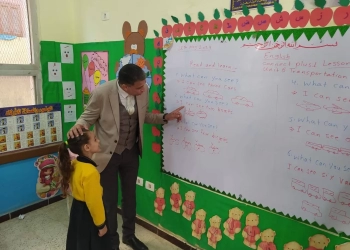 المتابعات مستمرة | بالصور-مدير تعليم الجيزة يزور اليوم مدارس الحوامدية والبدرشين وأبو النمرس.. ويوجه بعمل برنامج للطلبة الضعاف فى القراءة والكتابة 22 - جريدة المساء