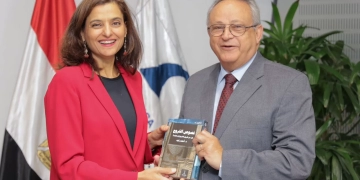 قنصل لبنان الجديد في زيارة لمكتبة الإسكندرية 1 - جريدة المساء