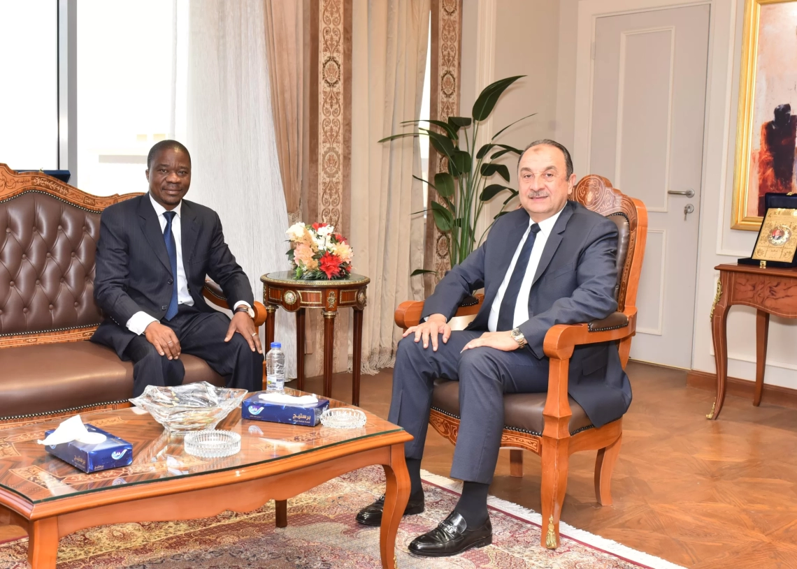 وزير قطاع الأعمال العام يبحث مع سفير كوت ديفوار بالقاهرة فرص تعزيز التعاون الاقتصادي والتجاري 20 - جريدة المساء وزير قطاع الأعمال العام يبحث مع سفير كوت ديفوار بالقاهرة فرص تعزيز التعاون الاقتصادي والتجاري 19 - جريدة المساء