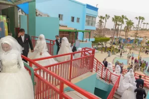 حفل زفاف جماعي ل 1247عروسة يتيمة بقرى المنيا  15 - جريدة المساء