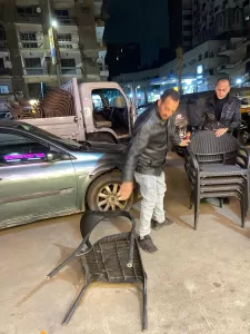 رفع 334 حالة إشغال بالمقاهي والمطاعم وإزالة "جمالون" بدون تصريح..خلال حملة مسائية بالعمرانية (صور) 21 - جريدة المساء