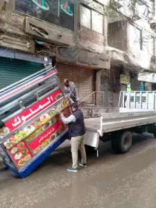 رفع 334 حالة إشغال بالمقاهي والمطاعم وإزالة "جمالون" بدون تصريح..خلال حملة مسائية بالعمرانية (صور) 33 - جريدة المساء