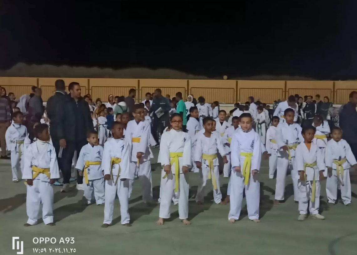 اختبارات الأحزمة والترقي لـ 1500 لاعب كاراتيه في البحر الأحمر 19 - جريدة المساء