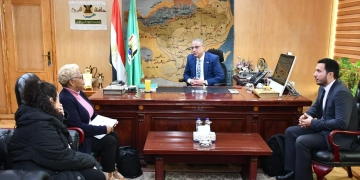 محافظ الفيوم يتابع مع وفد بنك إعادة الإعمار والتنمية بالاتحاد الأوروبي تنفيذ مشروعات الصرف الصحي 2 - جريدة المساء محافظ الفيوم يتابع مع وفد بنك إعادة الإعمار والتنمية بالاتحاد الأوروبي تنفيذ مشروعات الصرف الصحي 1 - جريدة المساء