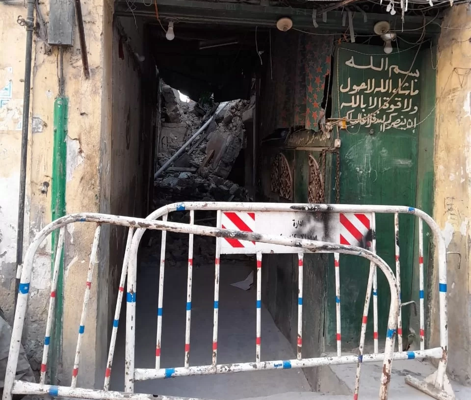 انهيار جزئي لعقار خالٍ من السكان في وسط الإسكندرية دون إصابات 15 - جريدة المساء