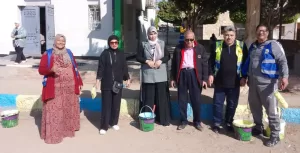 مبادرة لحماة الوطن لتجميل ميادين وشوارع قرية أبوخليفة بالقنطرة 55 - جريدة المساء
