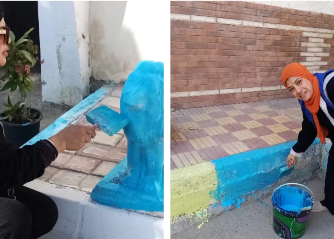 مبادرة لحماة الوطن لتجميل ميادين وشوارع قرية أبوخليفة بالقنطرة 47 - جريدة المساء