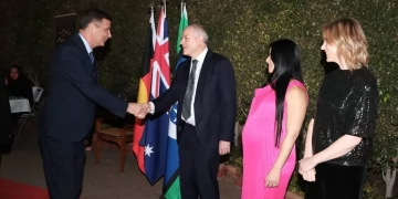 خلال احتفالية العيد الوطني لدولة استراليا.. وزير الزراعة يثمن العلاقات المصرية الاسترالية.. 2 - جريدة المساء خلال احتفالية العيد الوطني لدولة استراليا.. وزير الزراعة يثمن العلاقات المصرية الاسترالية.. 1 - جريدة المساء