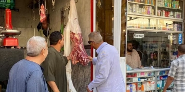 محافظ أسوان يفاجئ محلات الجزارة والعطارة والسوبر ماركت والصيدليات للحفاظ على الصحة العامة للمواطنين 1 - جريدة المساء