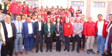 وزيرة التضامن تتابع عمليات دعم غزة من المركز اللوجستي بالعريش 2 - جريدة المساء وزيرة التضامن تتابع عمليات دعم غزة من المركز اللوجستي بالعريش 1 - جريدة المساء