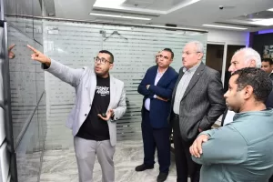 د.مندور يشهد إفتتاح المرحلة الثانية لكاميرات المراقبة بجامعة القناة 21 - جريدة المساء