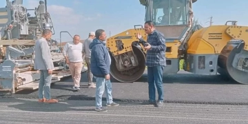 بتكلفة ٨٠ مليون جنيه.. إستمرار تنفيذ أعمال رصف طريق الحسينية .. صان الحجر 2 - جريدة المساء بتكلفة ٨٠ مليون جنيه.. إستمرار تنفيذ أعمال رصف طريق الحسينية .. صان الحجر 1 - جريدة المساء