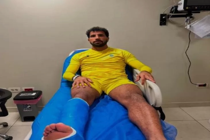 إصابة المهدي سليمان بكسر في عظمة الشظيه 27 - جريدة المساء