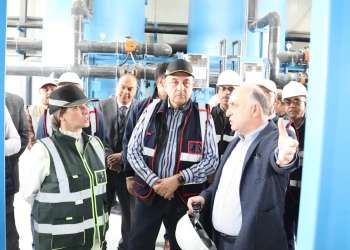 وزيرا قطاع الأعمال العام والبيئة يتفقدان مشروع معالجة مياه الصرف الصناعي والصحي بشركة النصر للأسمدة في السويس بطاقة 750م3/ساعة 33 - جريدة المساء