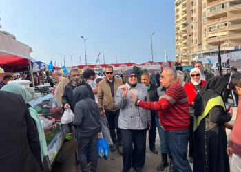 افتتاح سوق اليوم الواحد بميدان محمد نجيب بسيدى بشر 34 - جريدة المساء