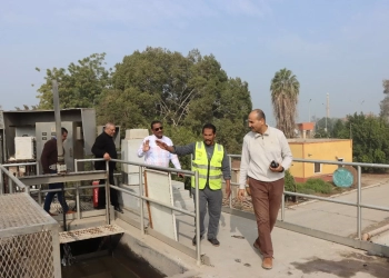  السكرتير العام المساعد لبني سويف  يتفقد استعدادات شركة المياه لموسم الأمطار 33 - جريدة المساء