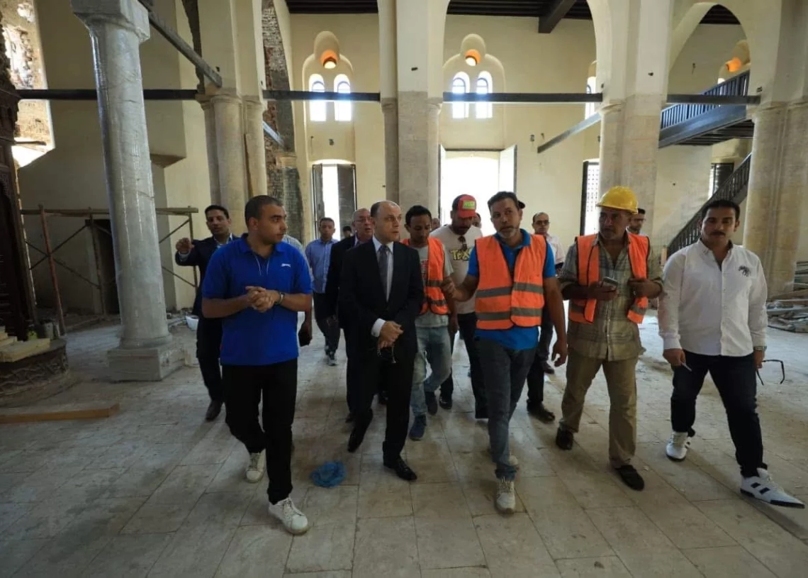  انتهاء أعمال ترميم مسجد «أبو غنام» الأثري ببيلا خلال أيام 19 - جريدة المساء