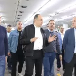 المهندس محمد شيمي يتفقد تشغيل مصنع "غزل 1" والإنتاج بمصنع "غزل 4" وبدء تشغيل "تحضيرات النسيج".. 22 - جريدة المساء المهندس محمد شيمي يتفقد تشغيل مصنع "غزل 1" والإنتاج بمصنع "غزل 4" وبدء تشغيل "تحضيرات النسيج".. 21 - جريدة المساء