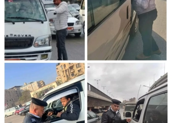 محافظة الجيزة تضبط ٢٢٠ مخالفة لسيارات ميكروباص غير ملتزمة بالأجرة 19 - جريدة المساء