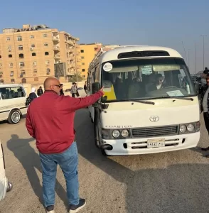 محافظة الجيزة تضبط ٢٢٠ مخالفة لسيارات ميكروباص غير ملتزمة بالأجرة 29 - جريدة المساء