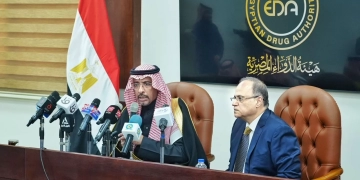 رئيس هيئة الدواء المصرية بحث مع وزير الصناعة والثروة المعدنية السعودي سبل التعاون المشترك فى توطين صناعة الدواء 1 - جريدة المساء