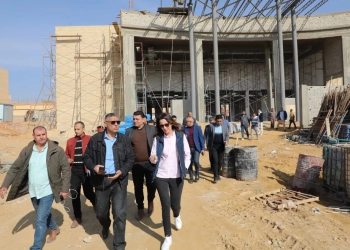 محافظ الجيزة يتفقد نسب التنفيذ بمشروع مبني خدمات مصر بحدائق الأهرام 26 - جريدة المساء