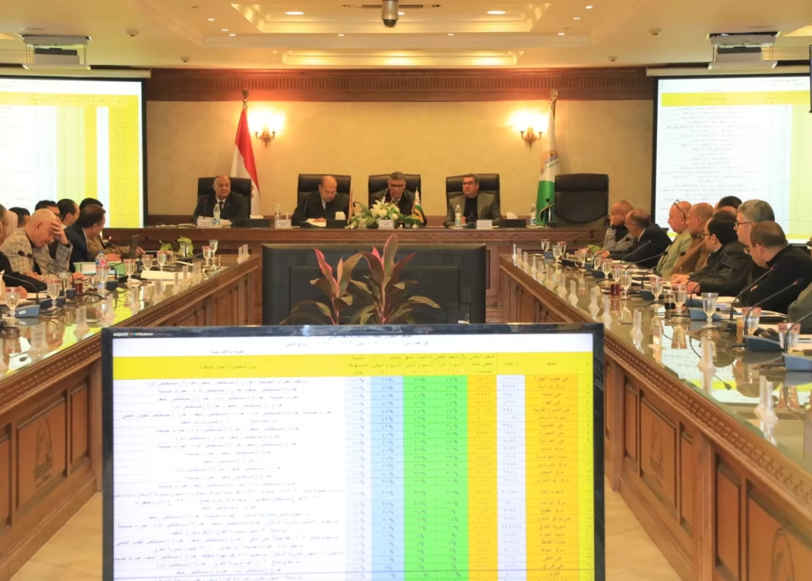 محافظ الجيزة يترأس الاجتماع الأسبوعى لمتابعة نسب تنفيذ الخطة الإستثمارية 20 - جريدة المساء محافظ الجيزة يترأس الاجتماع الأسبوعى لمتابعة نسب تنفيذ الخطة الإستثمارية 19 - جريدة المساء