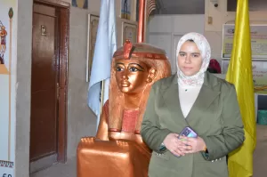 منح درجة الماجستير للباحثة خلود رضوان عن دراسة أواني البيرة في جبانة منف 39 - جريدة المساء