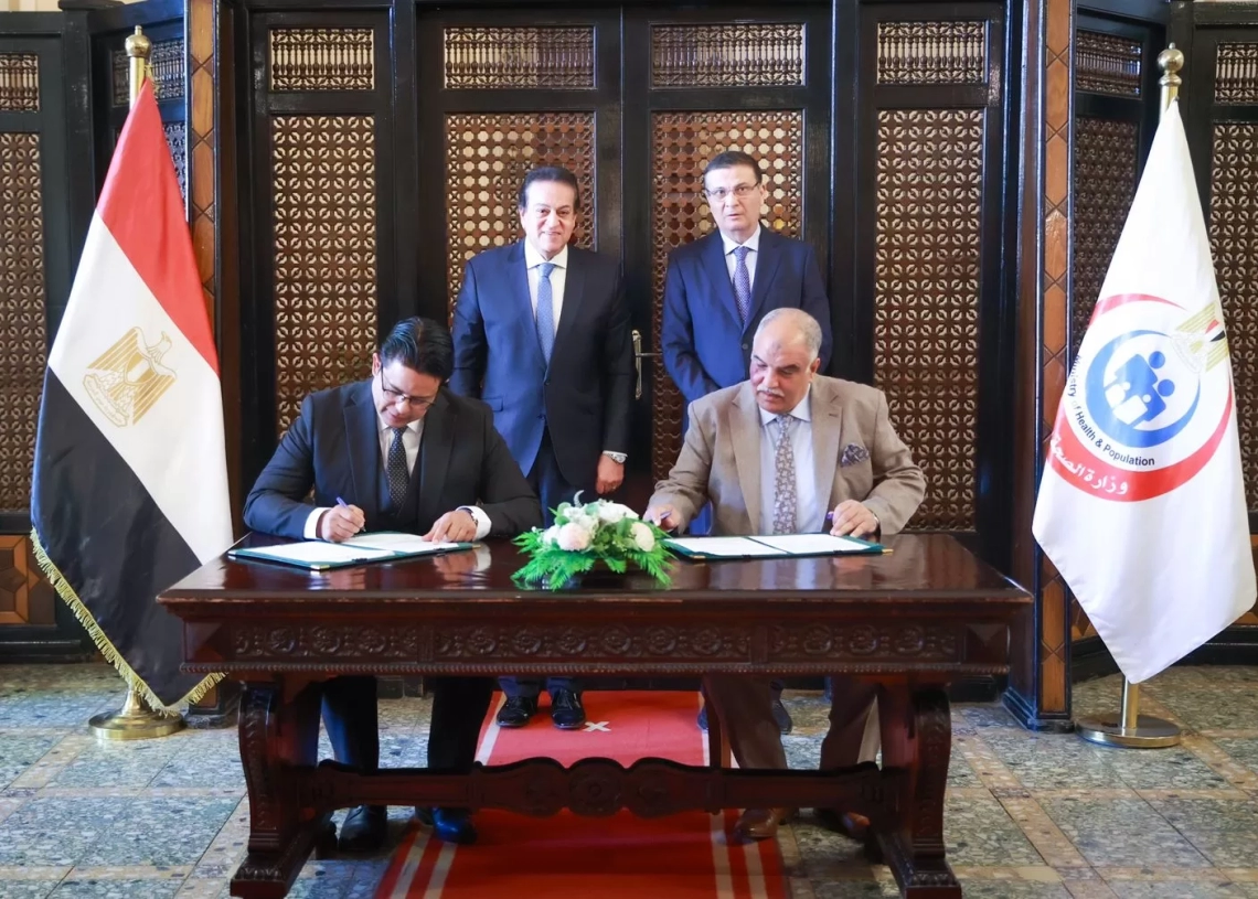 وزيرا الصحة والزراعة شهدا توقيع بروتوكول لنقل تكنولوجيا اللقاحات والمستحضرات البيطرية 19 - جريدة المساء