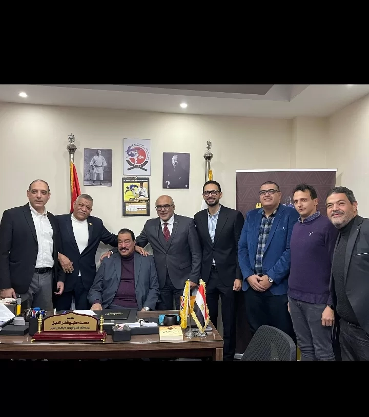 المستشار الدمرداش يقدم التهنئة لمحمد مطيع رئيس اتحاد الجودو الجديد استمرار الياباني ايزومي المدير الفني للمنتخبات 19 - جريدة المساء