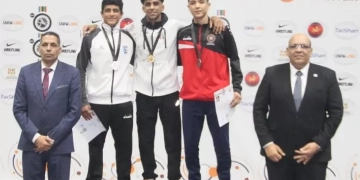 مصر تحصد لقب بطولة إبراهيم مصطفى الدولية للمصارعة 2 - جريدة المساء مصر تحصد لقب بطولة إبراهيم مصطفى الدولية للمصارعة 1 - جريدة المساء