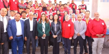 وزيرة التضامن الاجتماعي تتفقد المركز اللوجستي والمخزن الجمركي للهلال الأحمر المصري بالعريش بحضور وزيرة التنمية المحلية ومحافظ شمال سيناء 2 - جريدة المساء وزيرة التضامن الاجتماعي تتفقد المركز اللوجستي والمخزن الجمركي للهلال الأحمر المصري بالعريش بحضور وزيرة التنمية المحلية ومحافظ شمال سيناء 1 - جريدة المساء