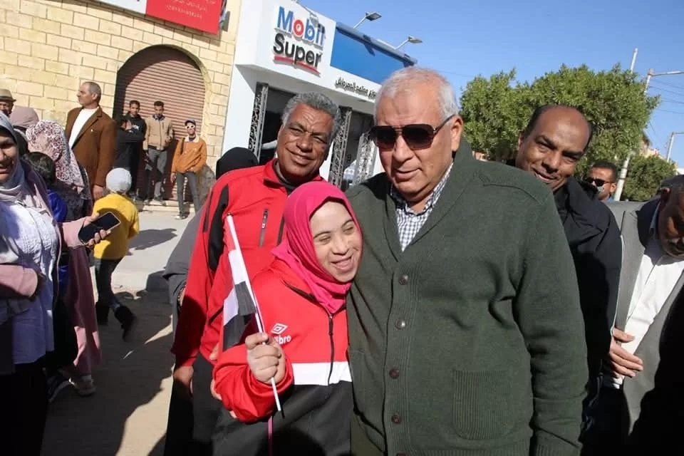 محافظ الوادى الجديد يشارك ذوى الهمم احتفالات اليوم العالمي 17 - جريدة المساء