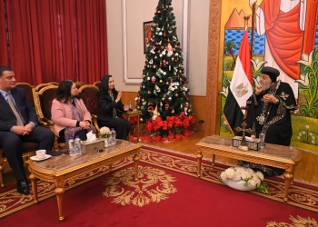 "مايا مرسى" تزور البابا تواضروس الثانى للتهنئة بعيد الميلاد المجيد 28 - جريدة المساء