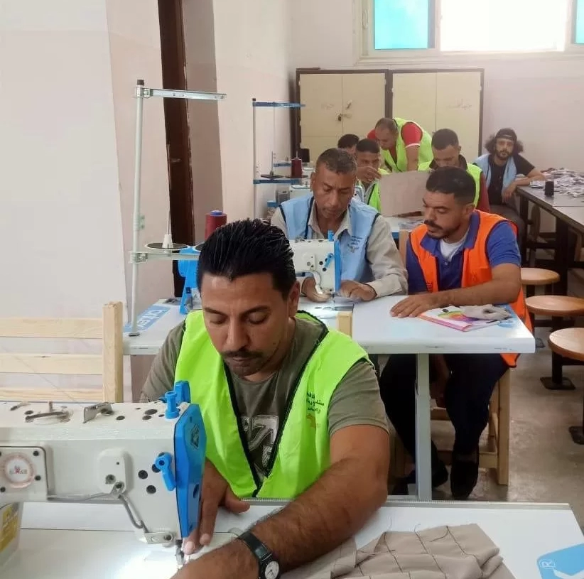 تدريب المتعافين من الإدمان على الحرف المهنية داخل مراكز العزيمة