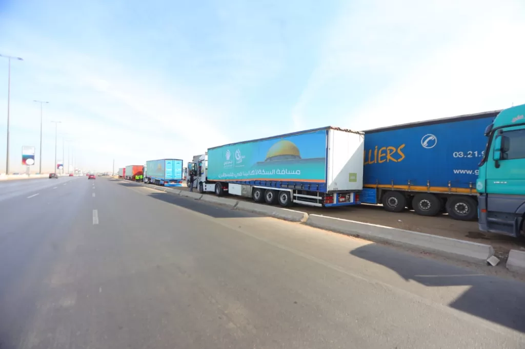 "صناع الخير" تشارك في قافلة التحالف مسافة السكة التاسعة لدعم غزة 19 - جريدة المساء