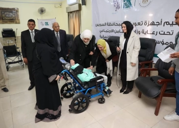"مصر الخير" تُسلّم أجهزة تعويضية لذوى الإعاقة بالسويس 31 - جريدة المساء