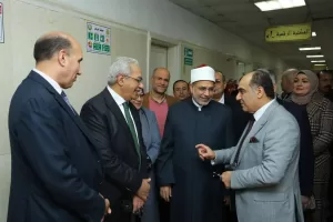 رئيس جامعة الأزهر يزور الدكتور خالد الدرندلي رئيس جامعة الزقازيق ويشيد بالتعاون المشترك 77 - جريدة المساء