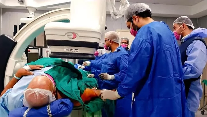 رئيس هيئة التامين الصحى :تشغيل وحدة القسطرة التداخلية الطرفية لعلاج انسداد الشرايين بمستشفي النيل للتأمين الصحي  19 - جريدة المساء