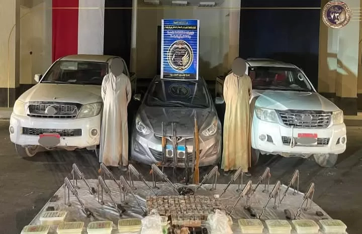 ضبط تشكيل عصابي للإتجار بالأسلحة والمخدرات في قنا بقيمة 40 مليون جنيه 18 - جريدة المساء