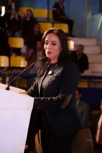 وزيرة التضامن الإجتماعي ومحافظ الشرقية يشهدان إحتفالية " يدوم الفرح" بالصالة المغطاة بالزقازيق 44 - جريدة المساء